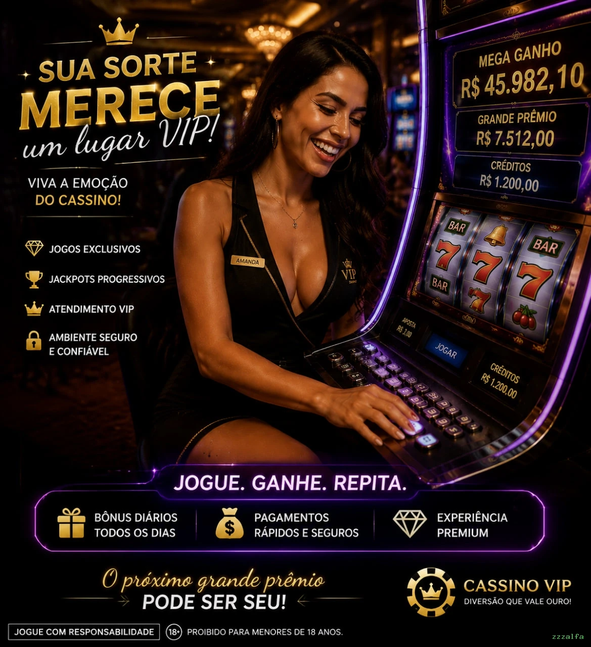 Programa VIP zzzalfa - benefícios exclusivos